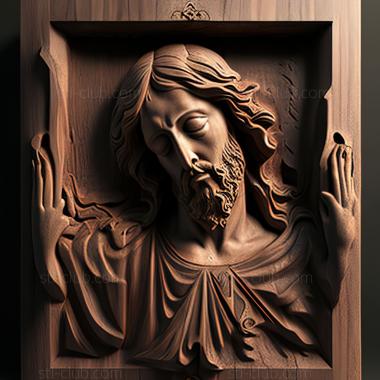 3D model st jesus (STL)